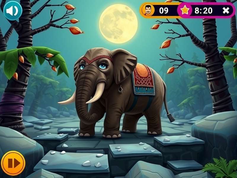 Elephanta Escape Puzzle Solving